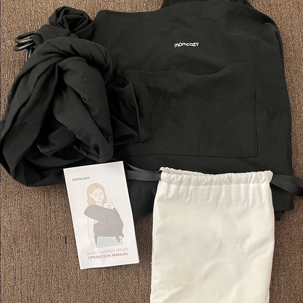 Momcozy Black Carrier Wrap NWOT